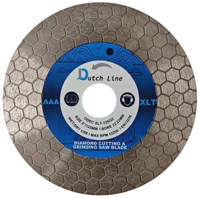 DutchLine - Schuur en Slijpschijf - 125mm 22.23mm