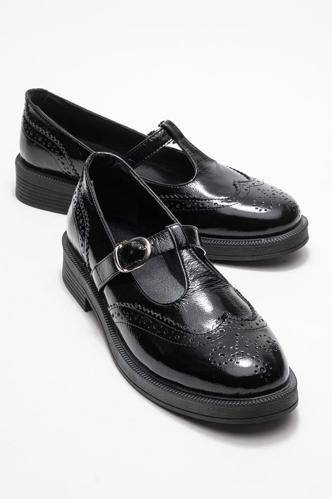 Janney Leren Band Loafers