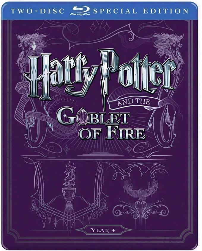 Harry Potter and the Goblet of Fire (Blu-ray) (Limited Edition Steelbook)