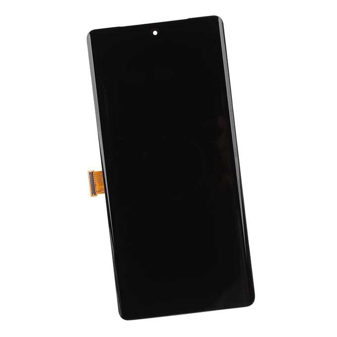Telefoonscherm Vervanging met Frame Telefoonscherm Display Digitizer Assembly voor Pixel 7 Pro GP4BC gray