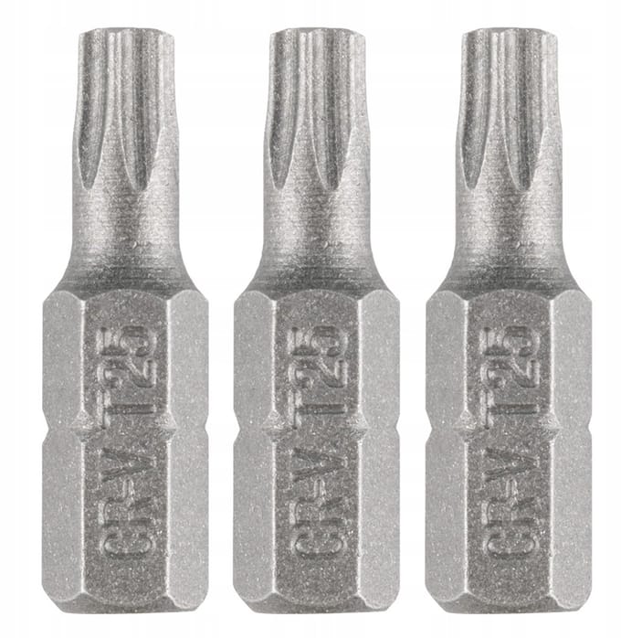 GRAFIET Torx T25 bits 25 mm - 3 stuks