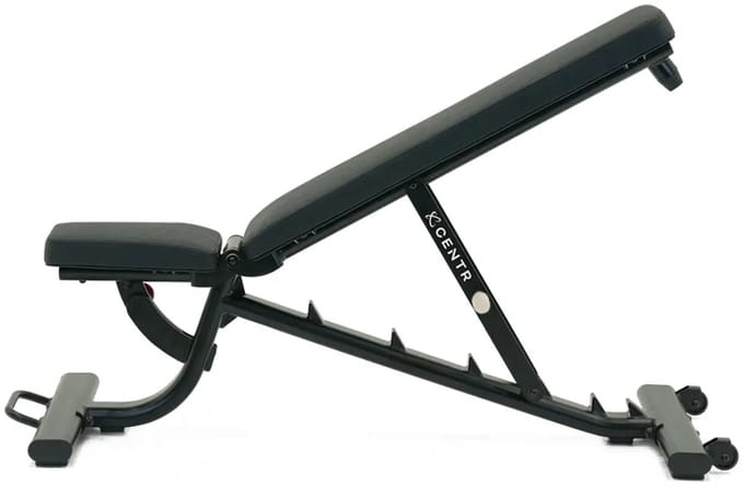 Centr FLB2.2 Inklapbare Workout Bench - Fitnessbank - Verstelbaar - Zwart
