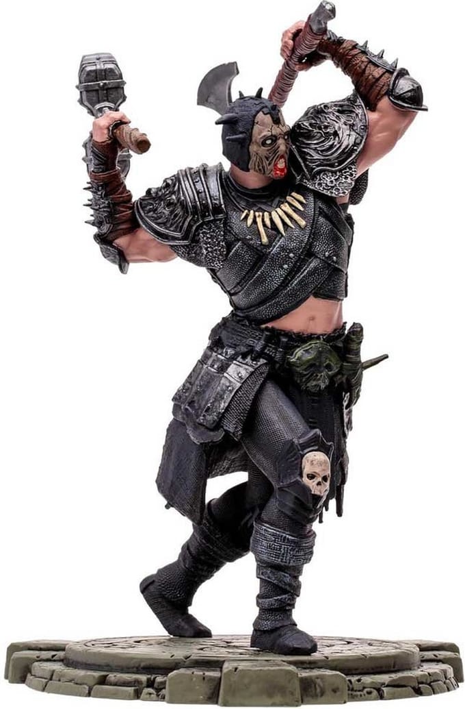 Diablo 4 Barbarian Statue 15 cm