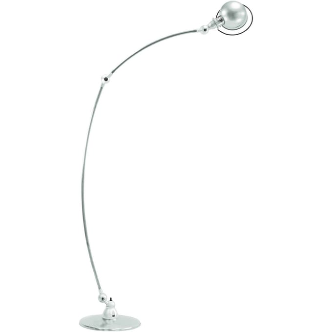 Jieldé Loft C1260 boogvloerlamp, wit