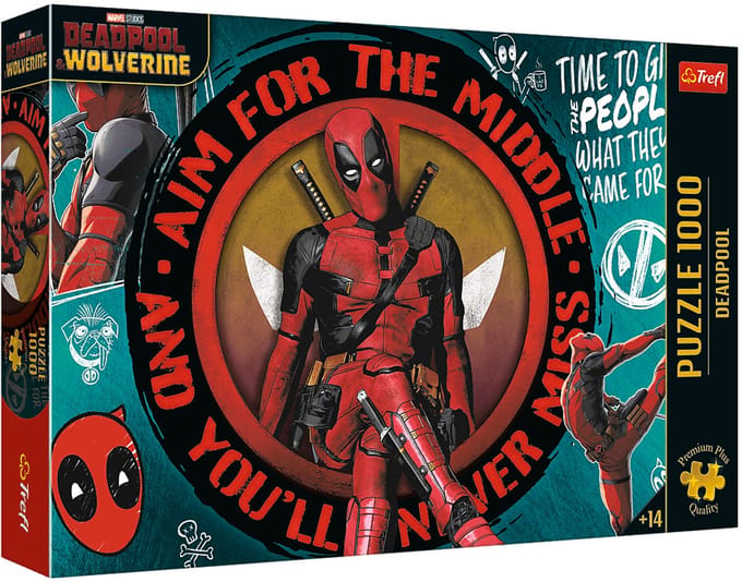 Trefl Deadpool Marvel Legpuzzel - 1000 stukjes - Vanaf 12 jaar