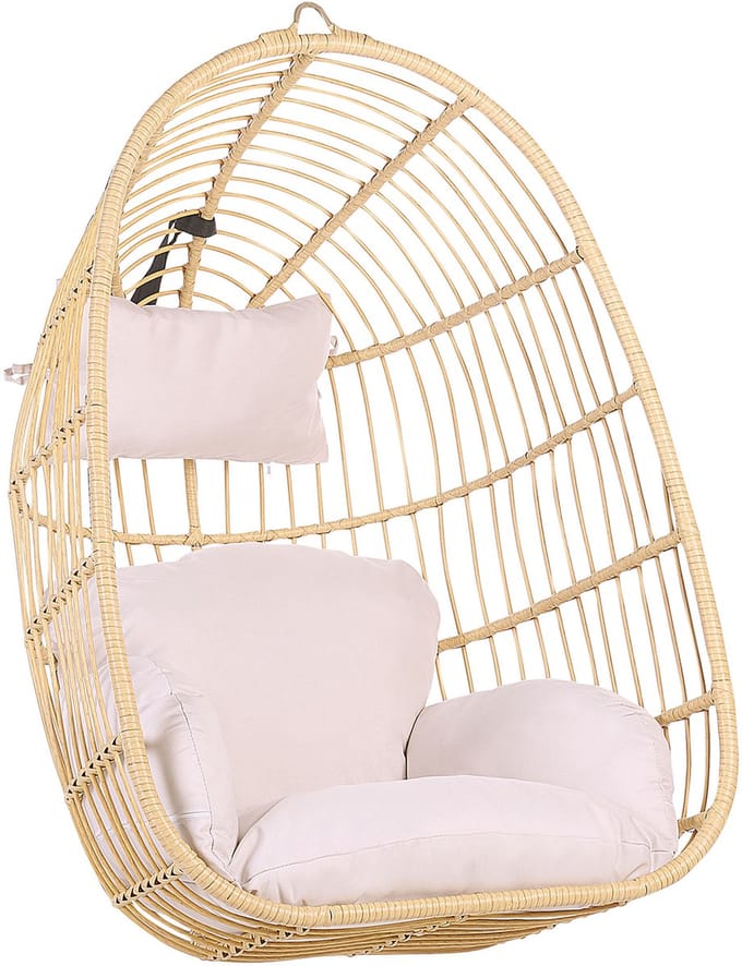CASOLI - Hangstoel - Natuurlijk - PE rotan