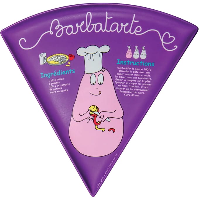 Kinderbordje in de vorm van barbapapa petit jour barbatarte