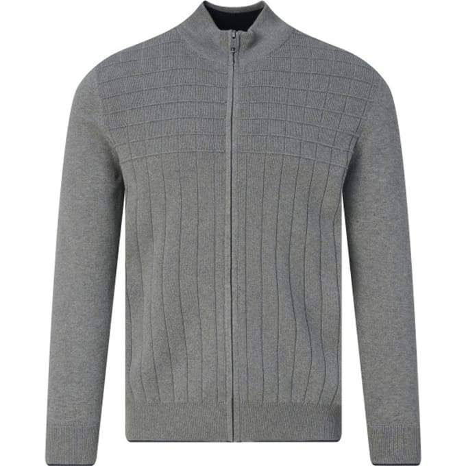 Campbell Vest mid grey melange