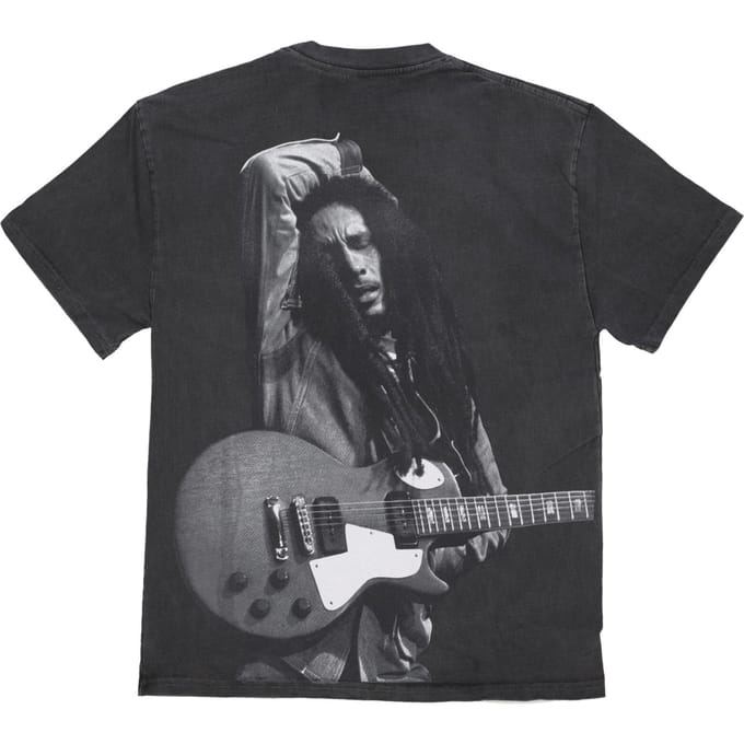 Redemption Tee X Bob Marley zwart heren-T-shirt