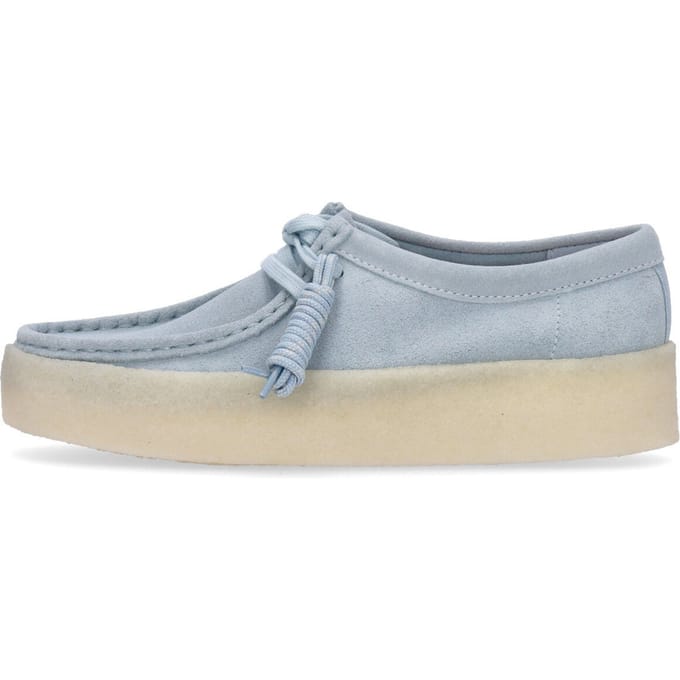Lifestyle-schoen voor dames W Wallabee Cup blauw suede