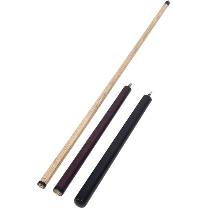 Jump Break Keu 3 Delen 4.6FT Houten Jump Break Pool Keu Stick met 14mm Tip voor Biljart Accessoires beige
