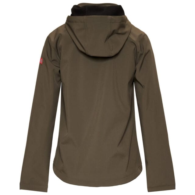 Nordberg Ingrida Softshell Jas Dames - Army - Maat XL