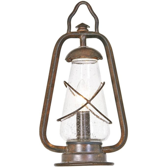 Elstead Lighting Mini LED Tuin Pilaar Miners | 1X E27 Max 60W | IP44 (Outdoor) | Old Bronze