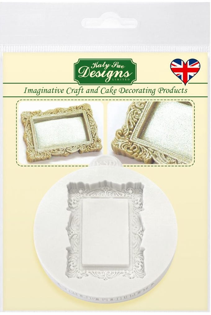 Katy Sue Mould Miniature Frames - Vintage Rectangle