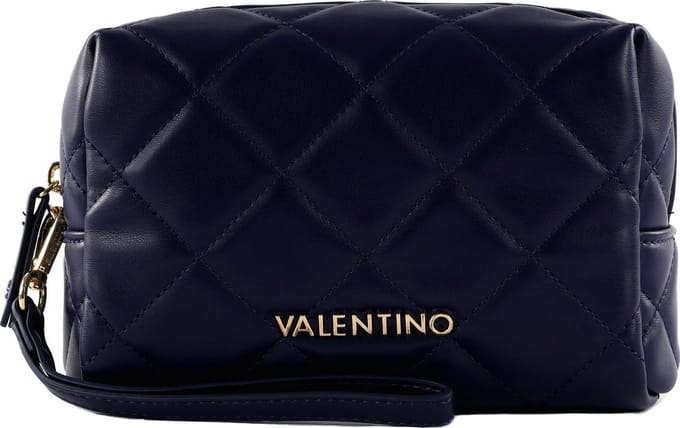 VALENTINO cosmetische tas Ocarina Soft Cosmetic Case Blu donkerblauw