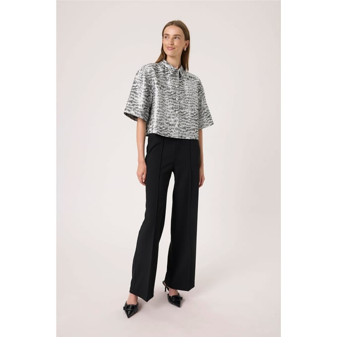 Overhemd SLPricilla Overhemd Loose fit silver