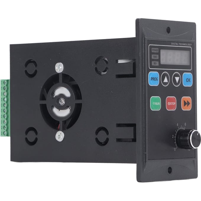 1.1kW Mini Motor Inverter Variabele Frequentie Aandrijving Converter 1PH 176‑264V Ingang 3PH 0‑220V Uitgang