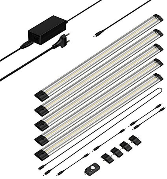 LED Onderkastlamp met Bewegingsmelder - 50cm, 655lm, Energiezuinig