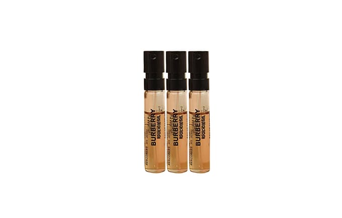 Burberry Goddess Parfum Sample Set Eau De Parfum EDP Vanille Lavendel 1.5ml Houtachtig 1.5ml*3