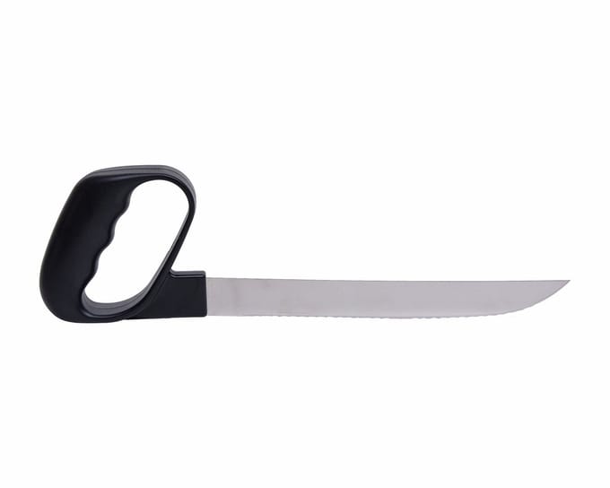 Sundo Broodmes Met Ronde ergonomische greep - Zwart