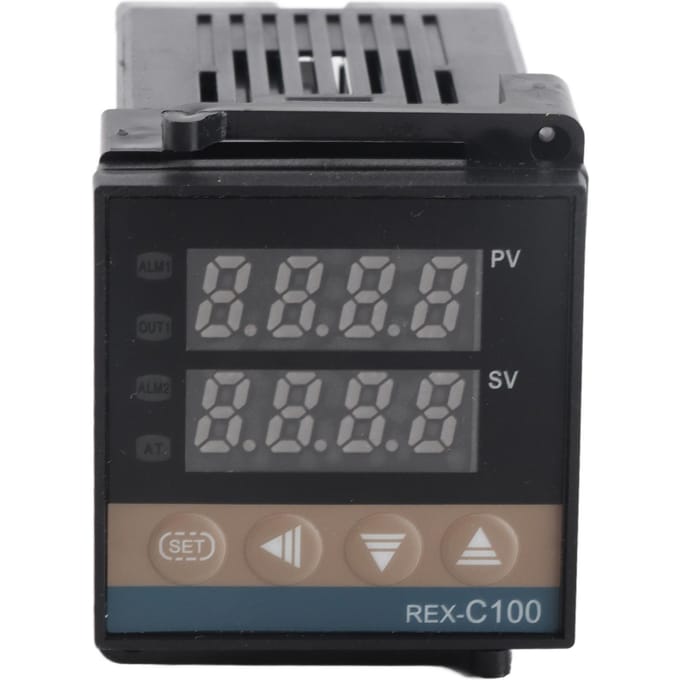 BERM PID Thermostaat Digitale Instelbare Display Temperatuurregelaar Schakelaar 220V black