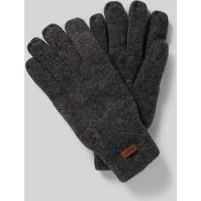 BARTS Haakon Gloves Heren Handschoenen maat M/L - Donkergrijs