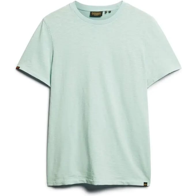 Superdry Slub T-Shirt Melange Lichtblauw