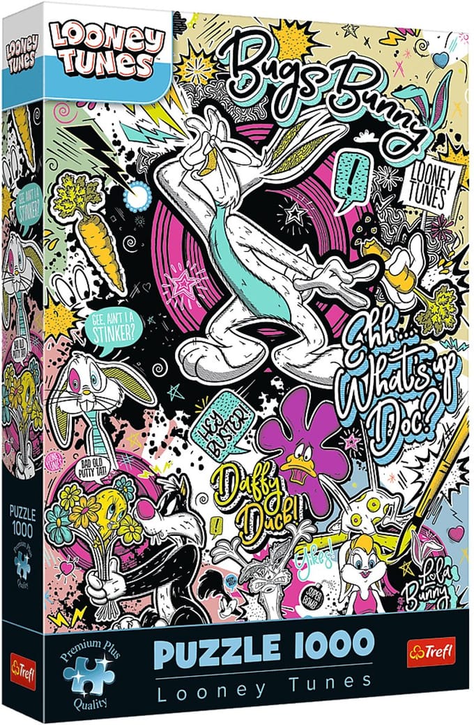 Trefl legpuzzel Looney Tunes 1000 stukjes - cartoon puzzel.