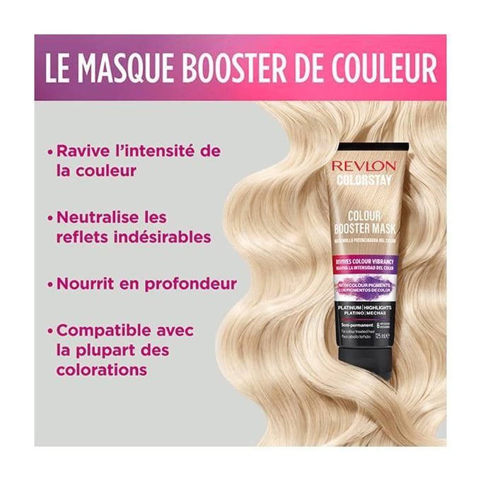 Revlon ColorStay Masque Kleurbooster - Blond 125ml zwart