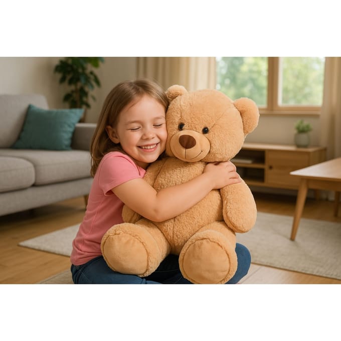 Pluchiez Knuffelbeer - Knuffel Groot - Grote Knuffelbeer - 100 cm