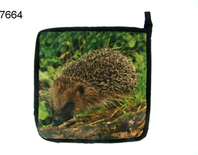 Geharo Pannenlap Egel – 20 x 20 cm – Katoen – Met Ophanglus