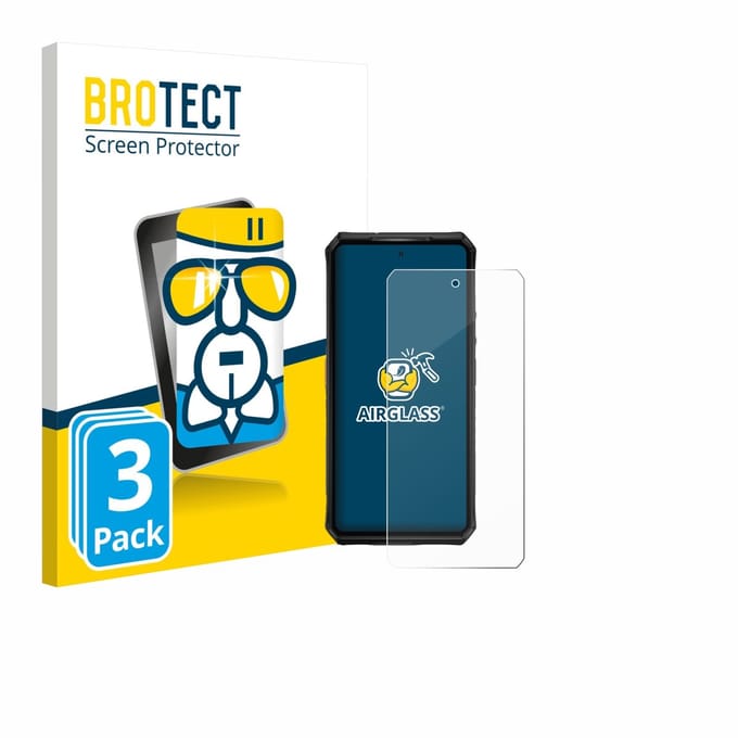 Screenprotector 3 Stuks voor Ulefone Armor 28 Pro Beschermglas transparant