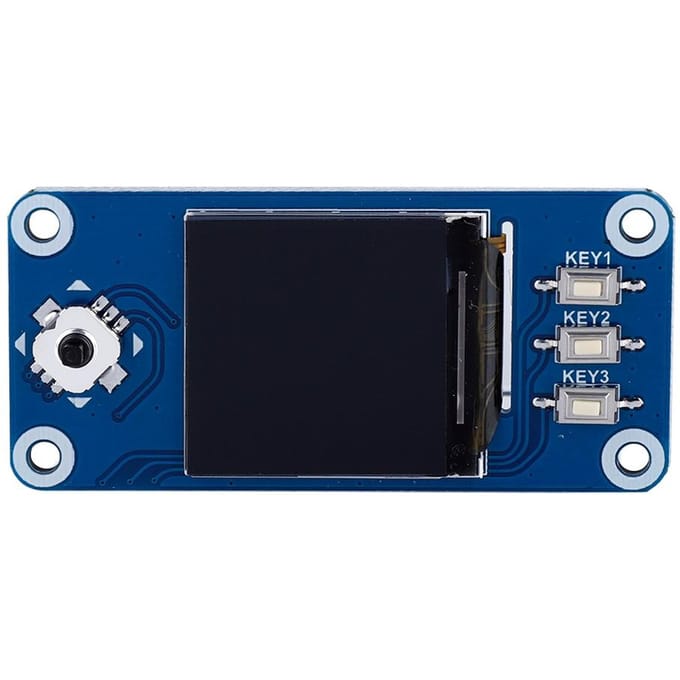 Écran LCD IPS OLED 1,3 pouce HAT Pour Raspberry Pi 3B+ 3B Zero W