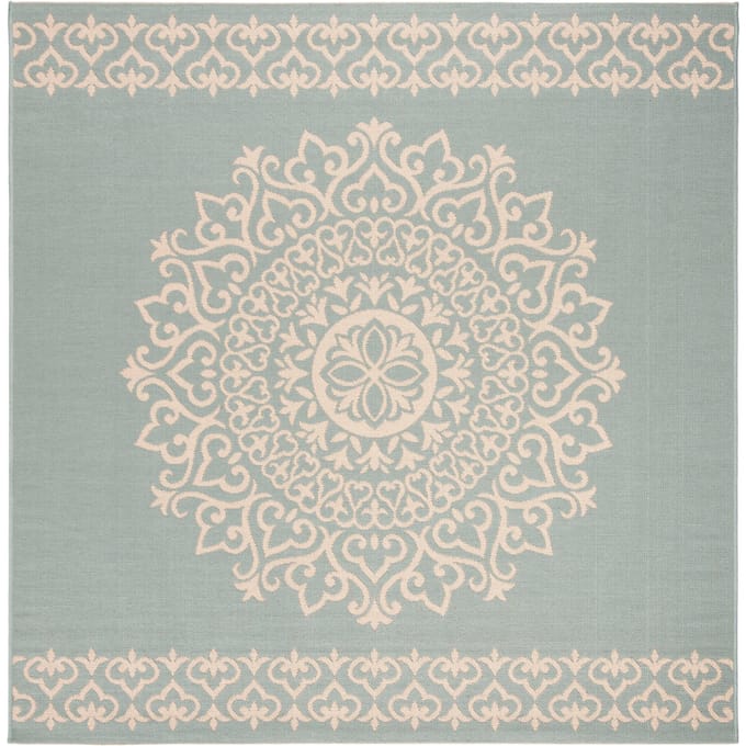 Vloerkleed Bastia Vierkant in- & outdoor | Safavieh