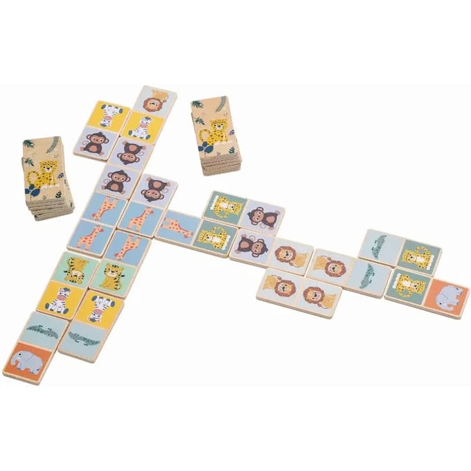 Educatieve domino spellen FreeON Free 2 Play Safari