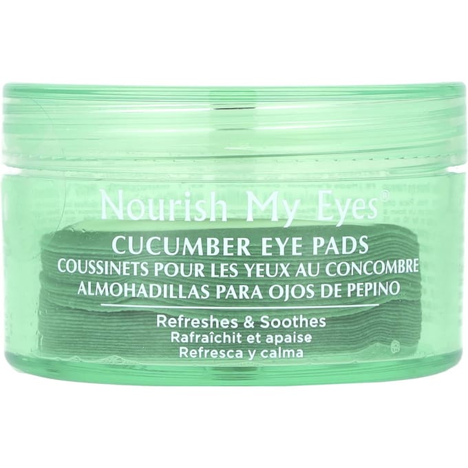 Nourush My Eyes®, Komkommer Oogpads, 36 Pads beige