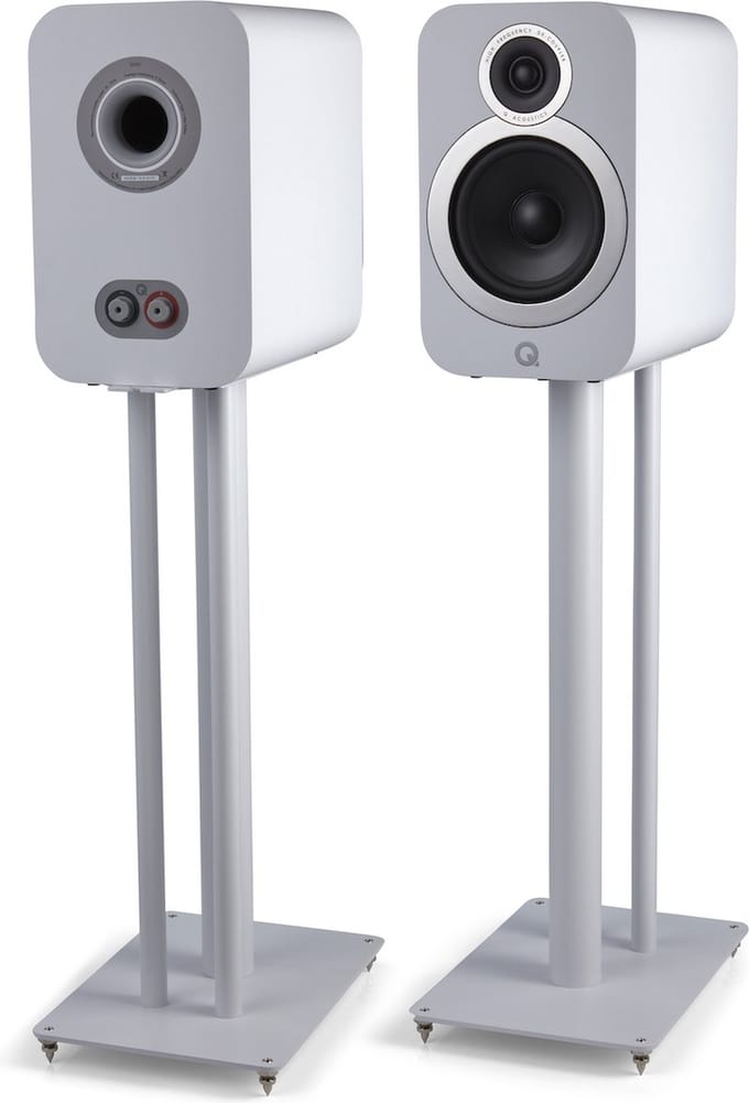 Q Acoustics 3030i - Stands - Satijn Wit (Per Paar)