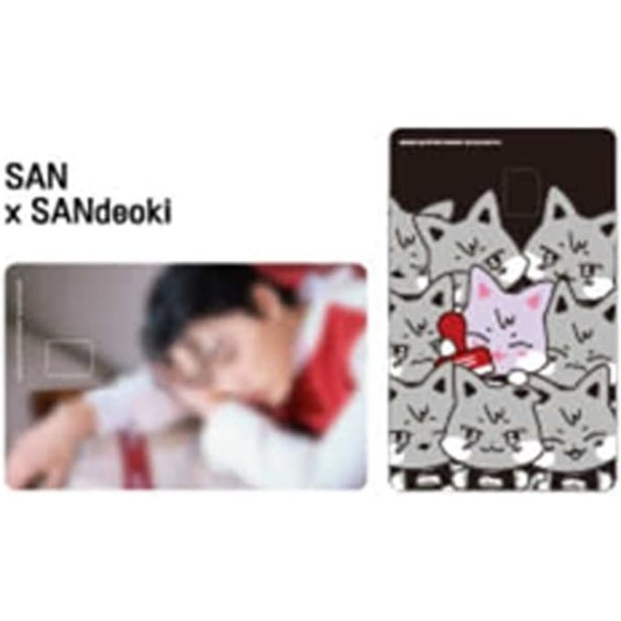 ATEEZ - [ANITEEZ IN THE CALLING] Kaarthoes Sticker Set SAN x SANdeoki