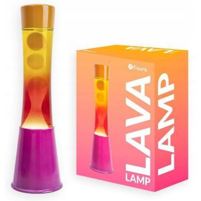 Lava Lamp tower Pink And Orange Gradient van Fisura