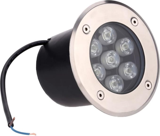 LED Grondspot  Puur Wit - 7 Watt - Inbouw - 230 Volt
