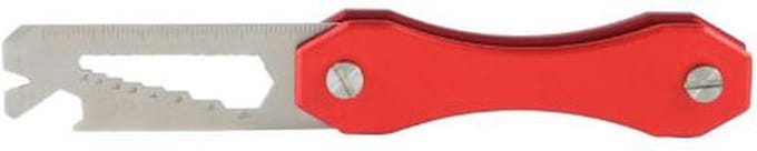 Aotddor - Sleutelhanger - met led verlichting - Sleutel Organizer - Key Organizer - Multitool - Rood
