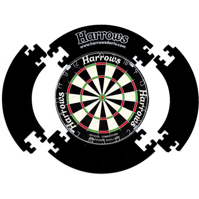 Harrows - Surround zwart - 4 delig
