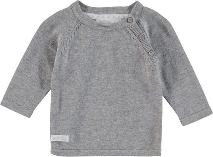Feetje First Knit raglan uni sweater|Grijs|MT. 50