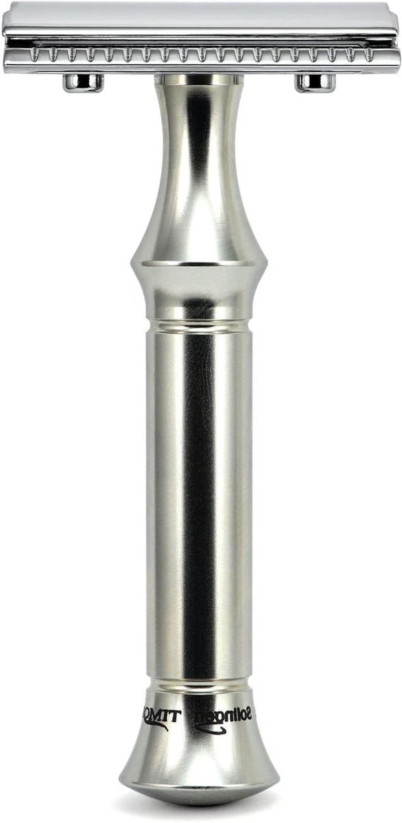 Scheermes Staal - Klassiek Scheermes - Glad Scheren - Gesloten Kam - 80 mm - Zilver