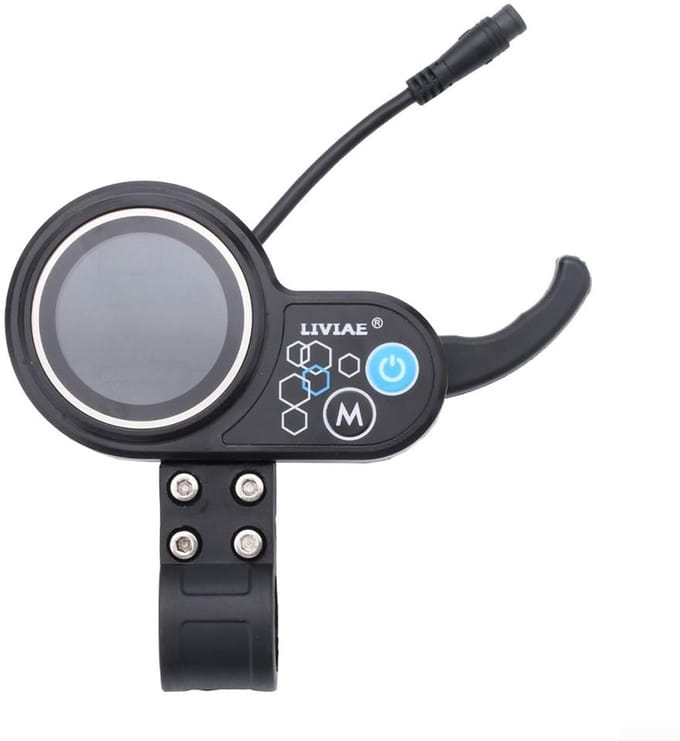 Dailygoody - Elektrische Scooter Instrument Display - LCD Dashboard Display - Duurzaam - Waterdicht - Multifunctioneel - 6 Pin
