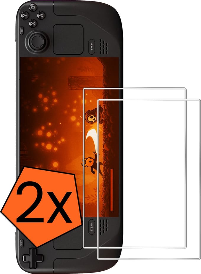 Screenprotector - Geschikt voor Steam Deck OLED Screenprotector Bescherm Glas - Tempered Glass Geschikt voor SteamDeck OLED Screen Protector - 2 PACK