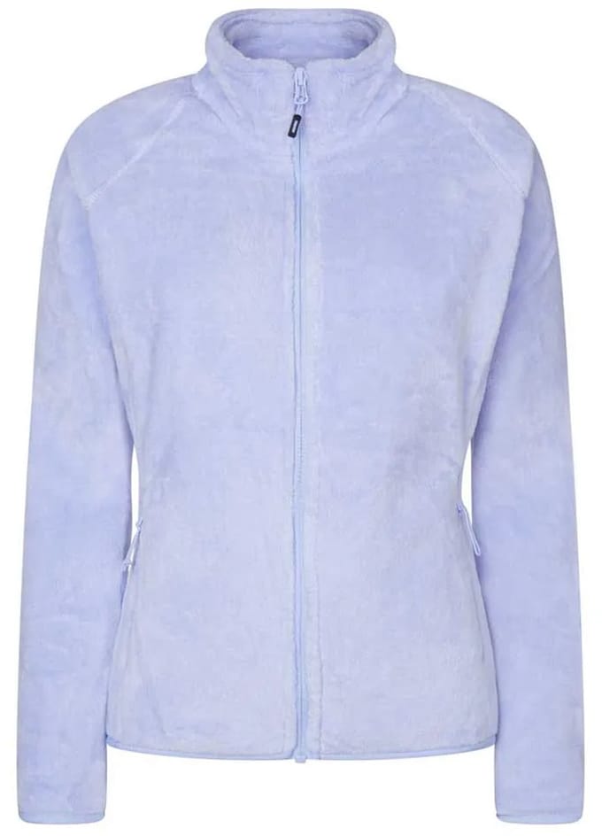 Rock Experience Polar Mock Neck Fleece Met Volledige Rits Paars S Vrouw