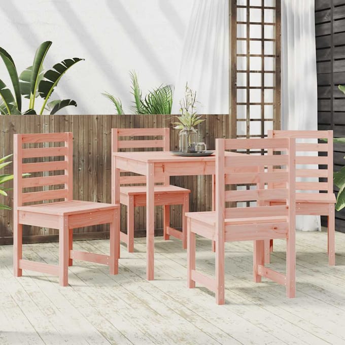vidaXL - 5-delige - Tuinset - massief - douglashout