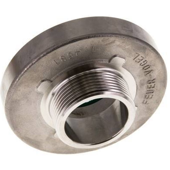 52-C (66 mm) RVS Storz-koppeling G 1 1/2'' Buitendraad