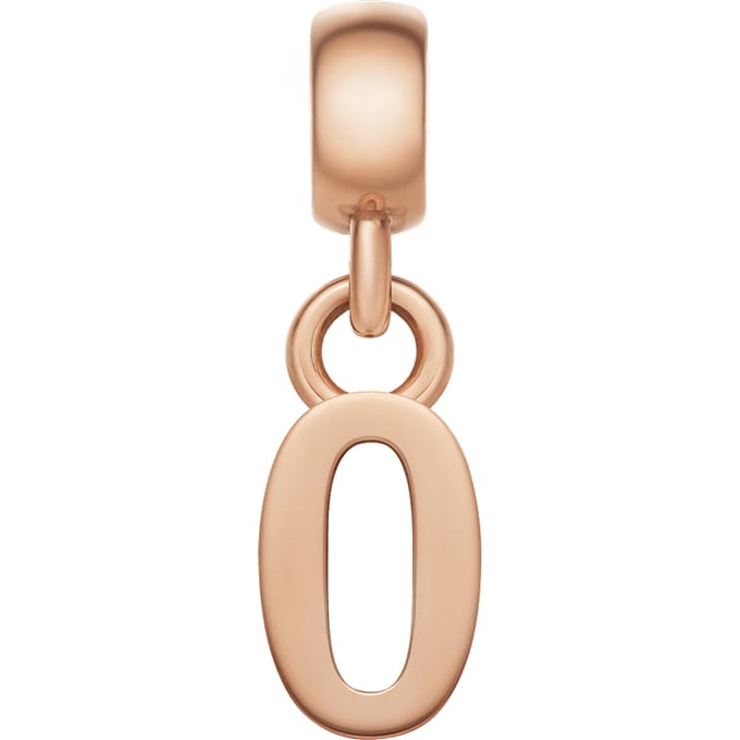 Daniel Wellington DW Charm Number 0 Rose Gold